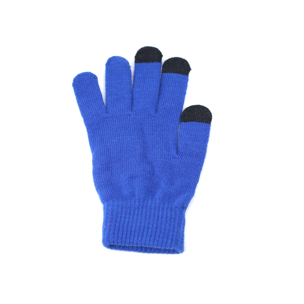 Three touch screen blue