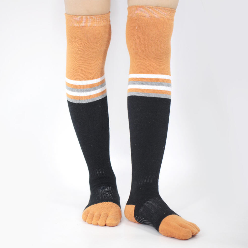 What is the purpose of wearing yoga socks during a yoga practice?