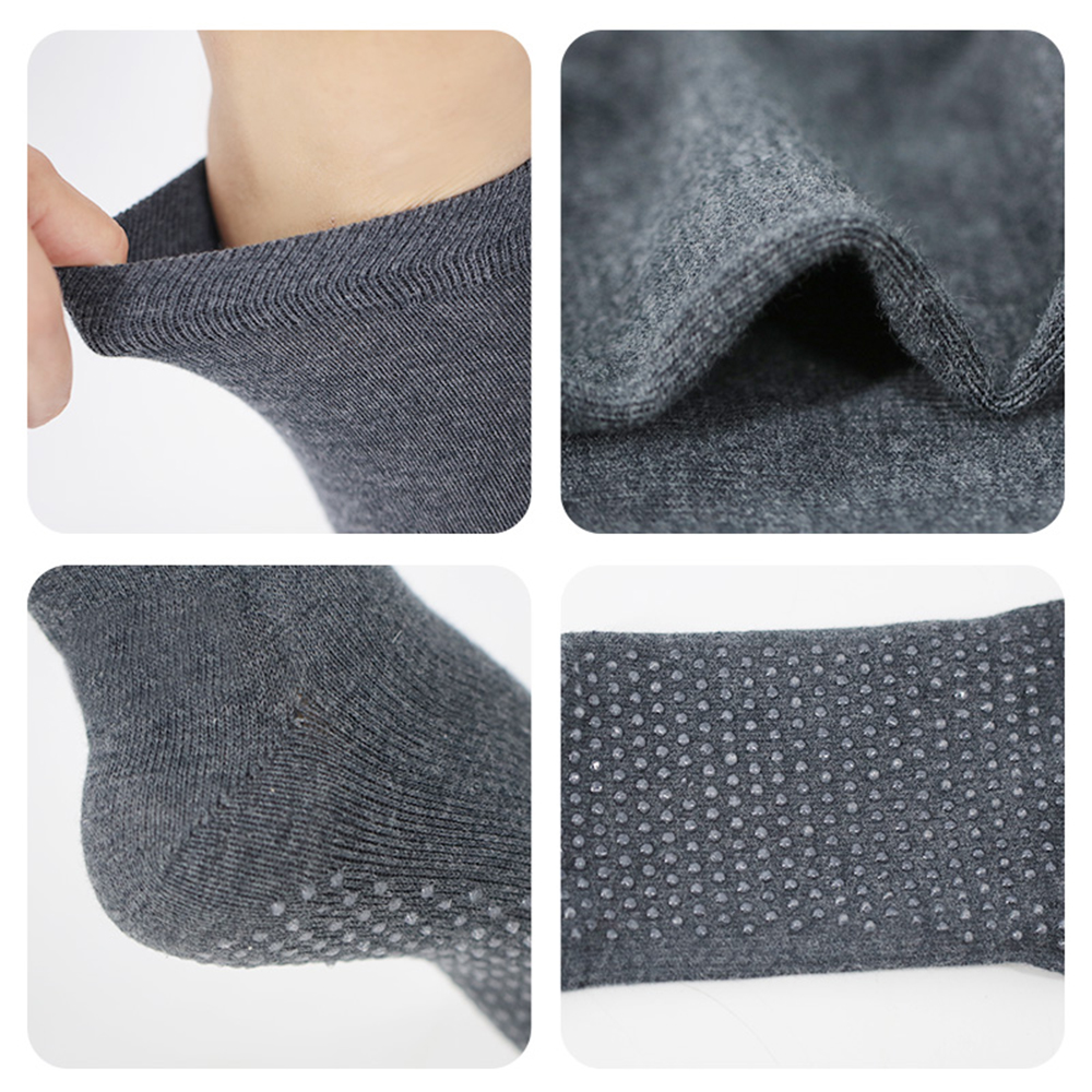 Solid color mid tube yoga socks