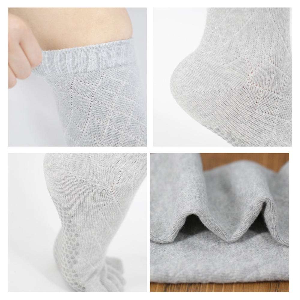 Tall knee yoga socks