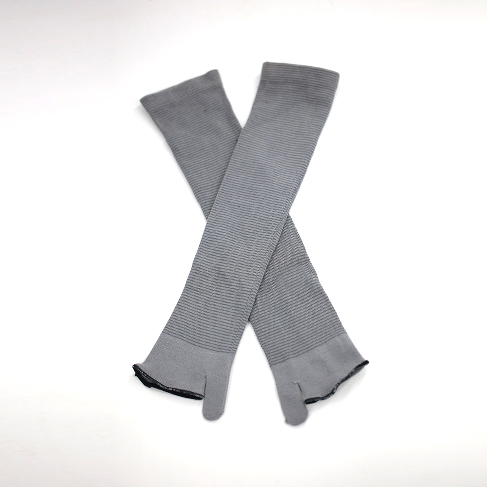 Knitted long arm sleeves