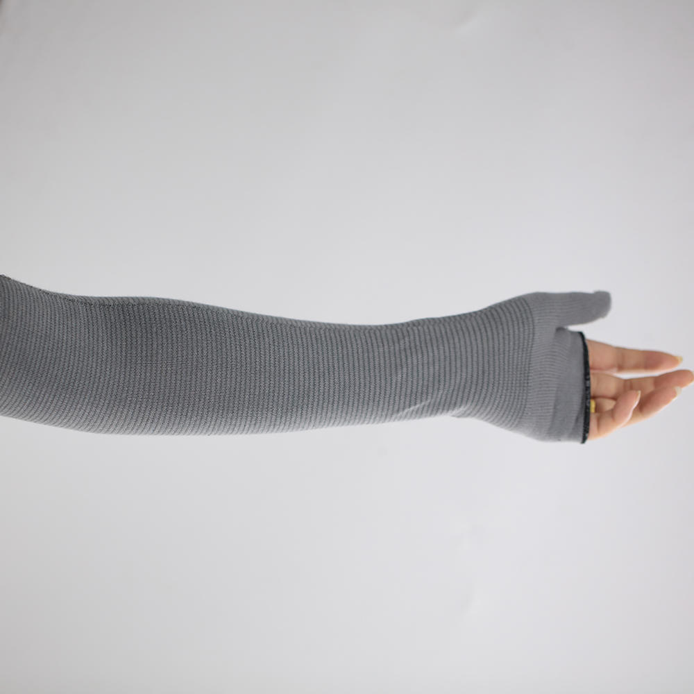 Knitted long arm sleeves