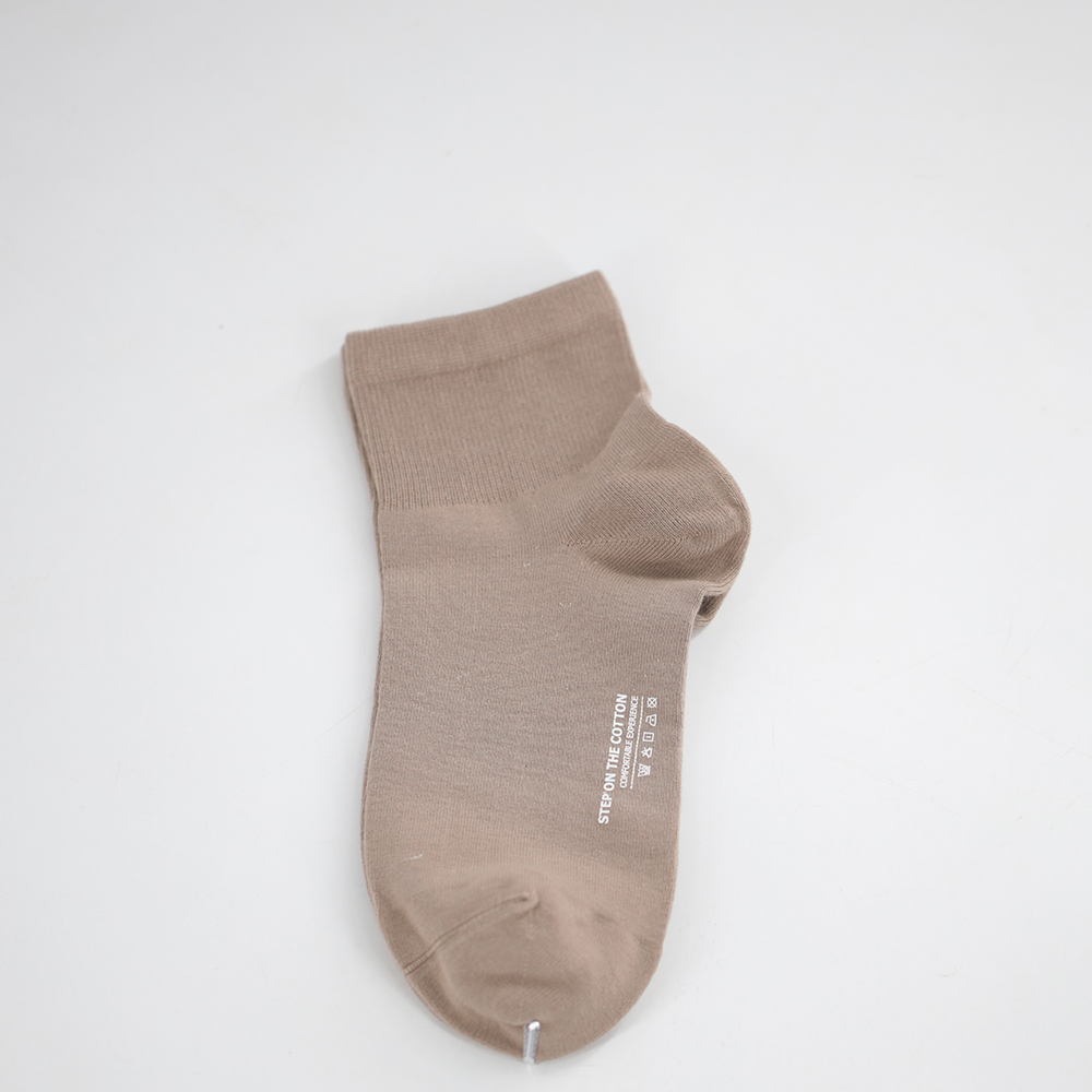 Men's pure cotton mid-tube casual socks