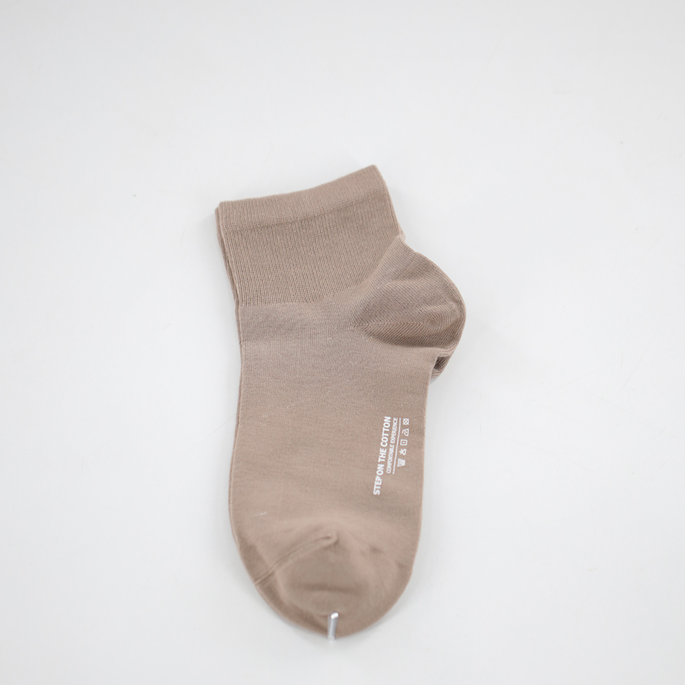 Men's pure cotton mid-tube casual socks