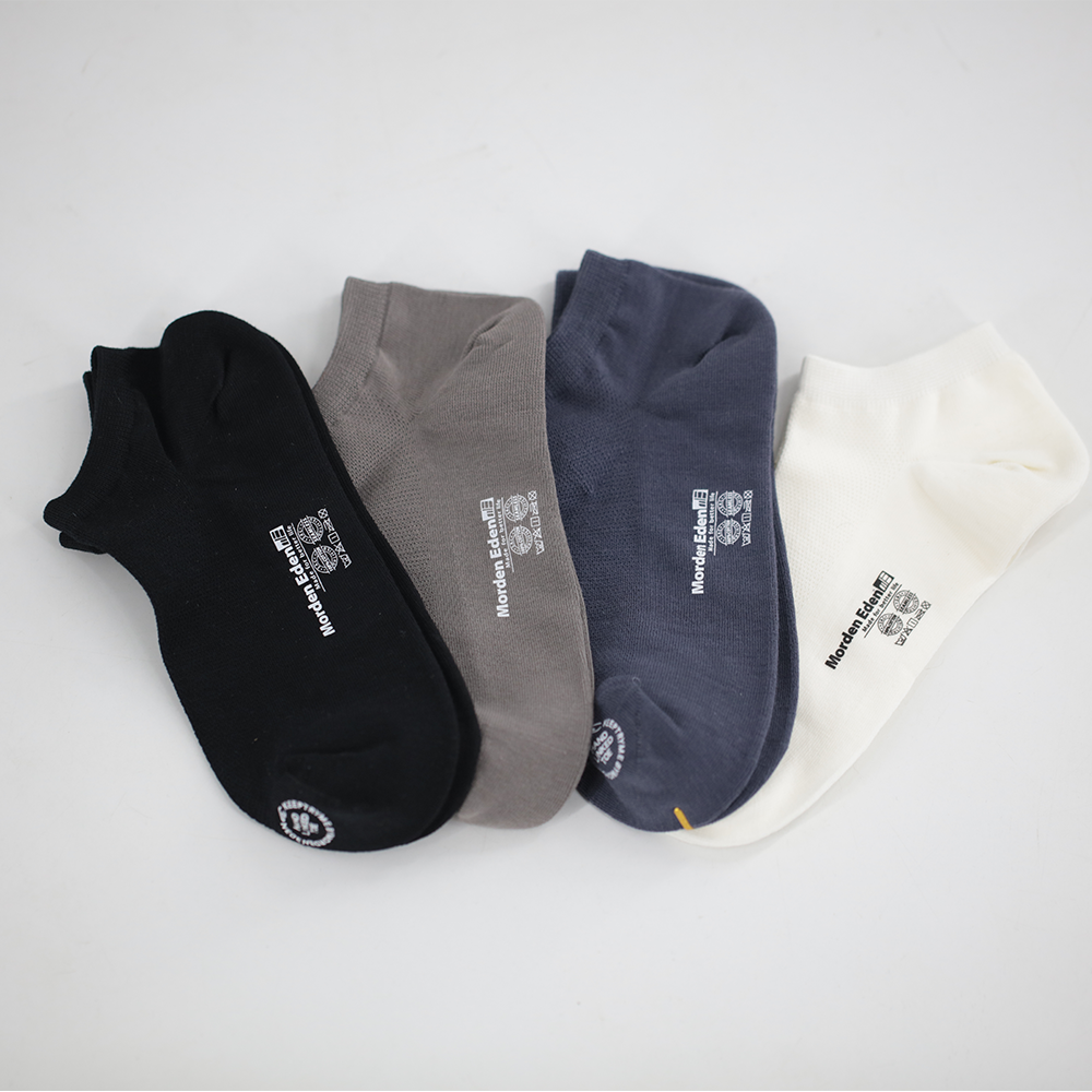 Men's pure cotton casual socks