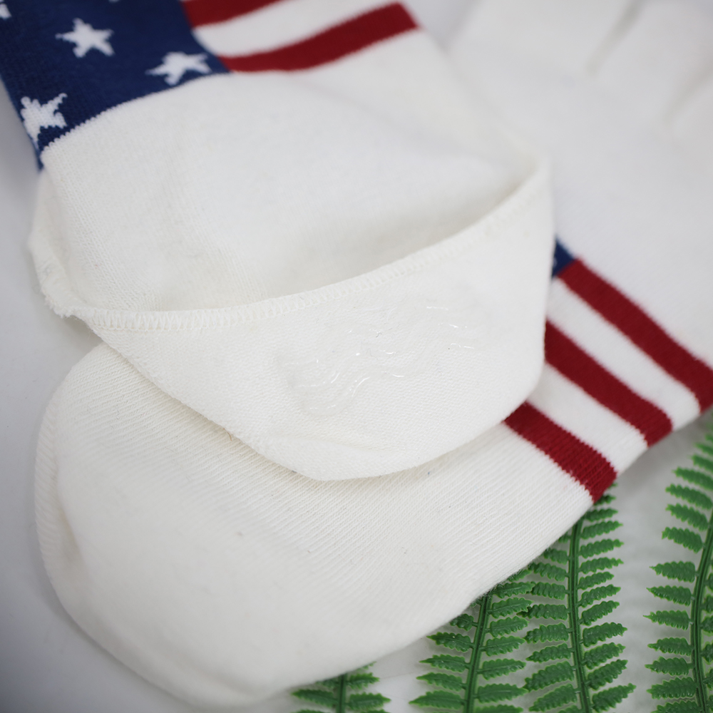 Cotton five-toed boat socks