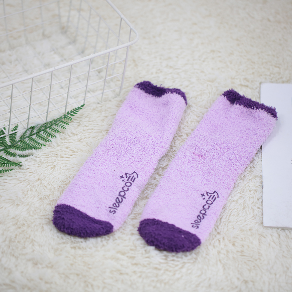Mid tube casual plush socks