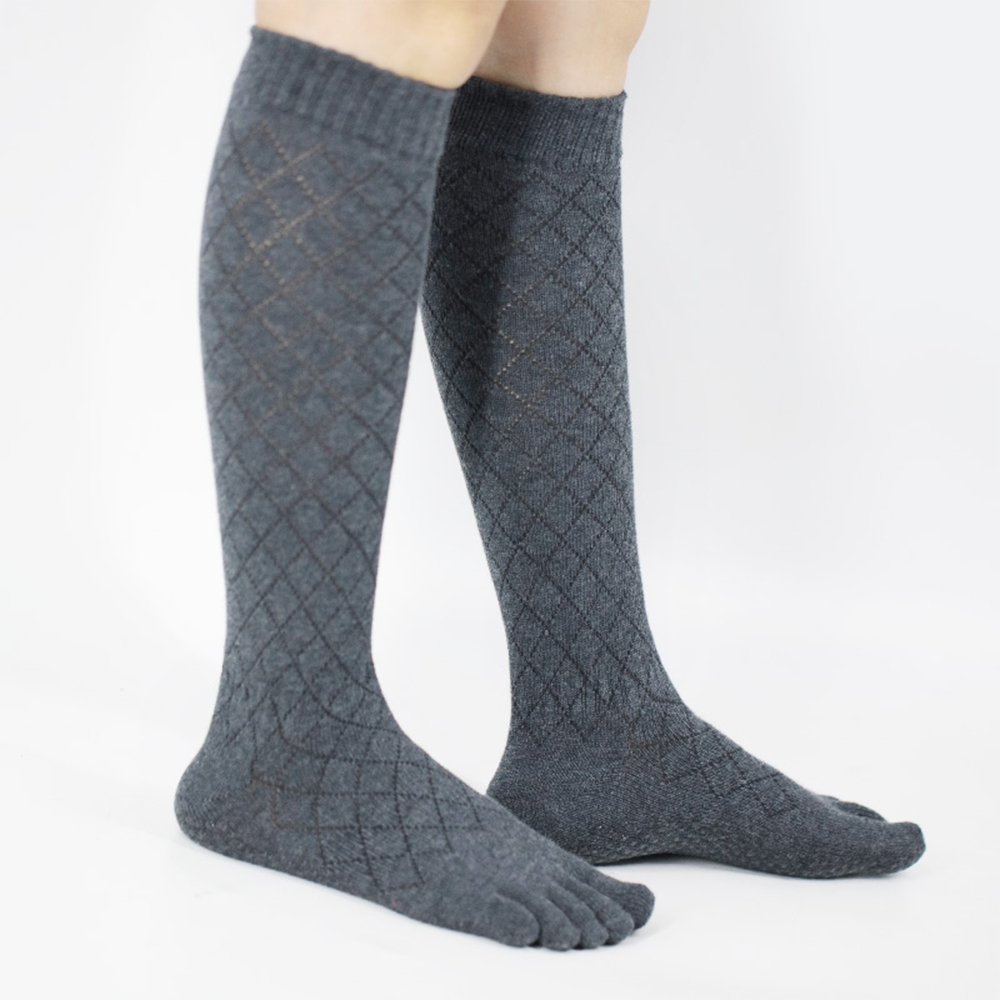 Tall knee yoga socks