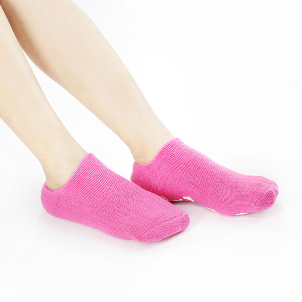 Cotton essential oil gel spa socks and gloves set