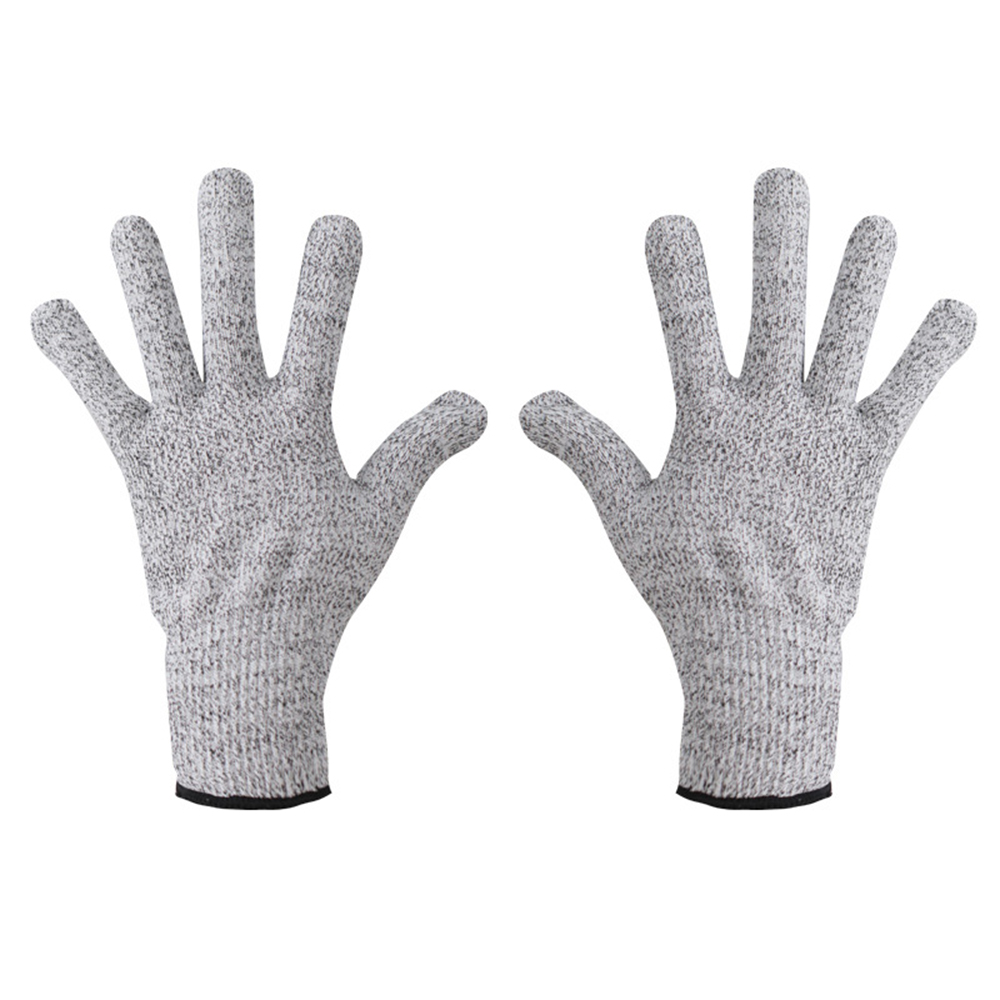 Grade 5 cut resistant sleeve gloves
