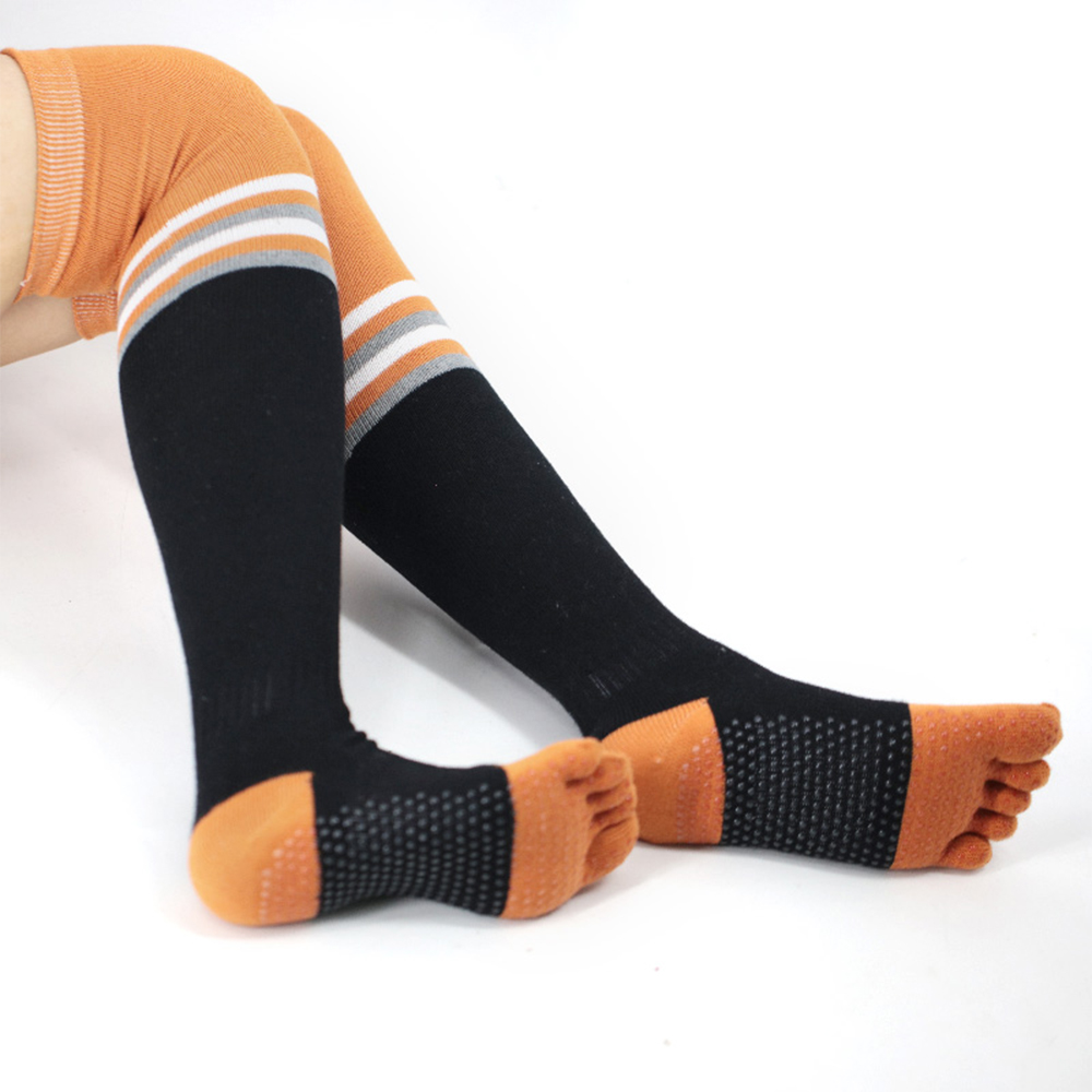 Tall over the knee yoga socks