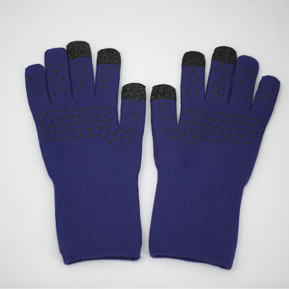 Touchscreen waterproof thermal snow knitting gloves