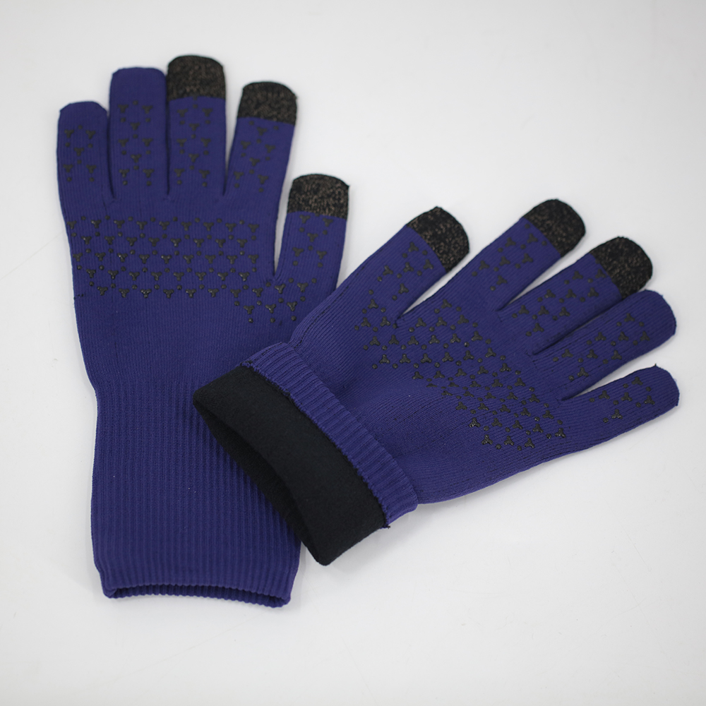 Touchscreen waterproof thermal snow knitting gloves