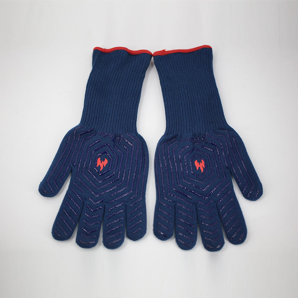 Long Sleeve Non-Slip Aramid Heat Resistant Gloves