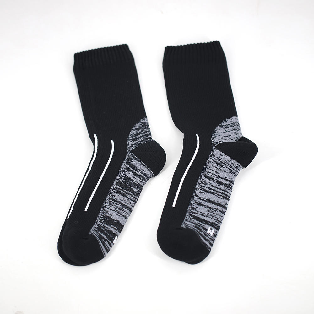 Adult non-dispensing padded waterproof cotton socks