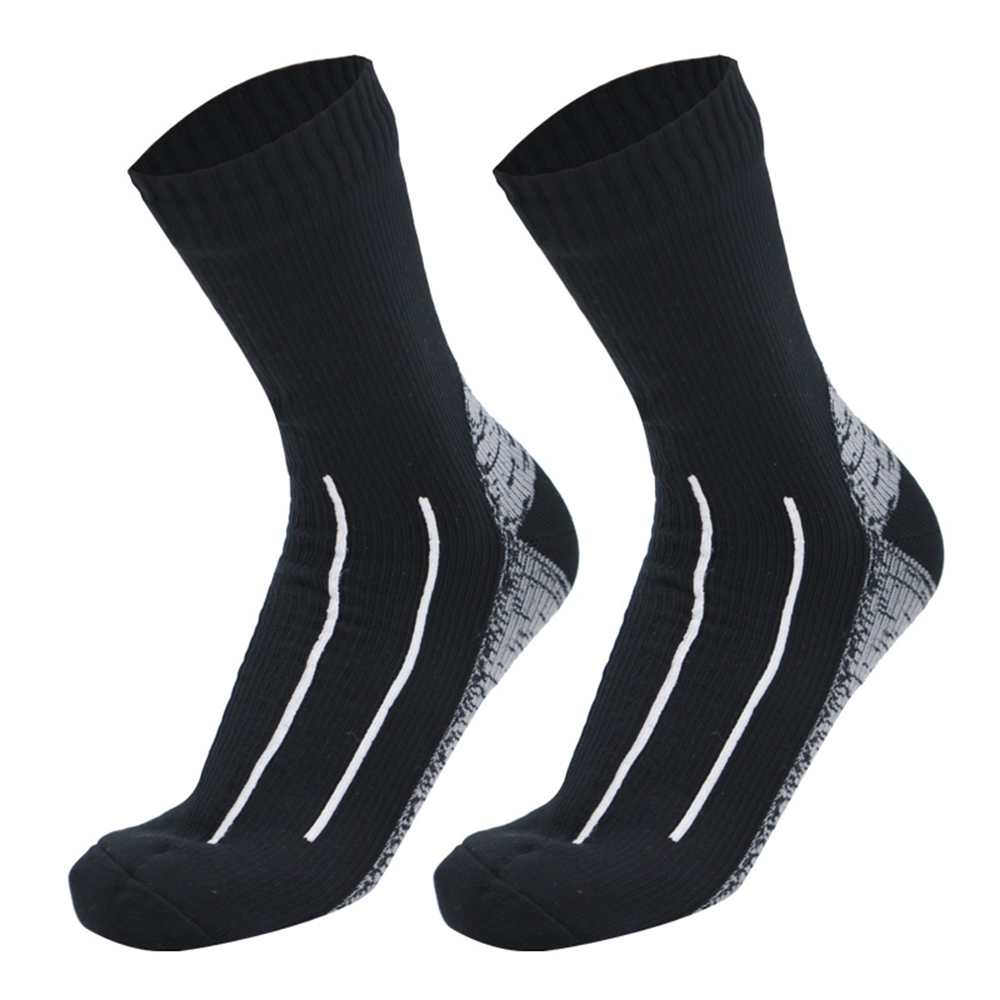 Adult non-dispensing waterproof knitted socks