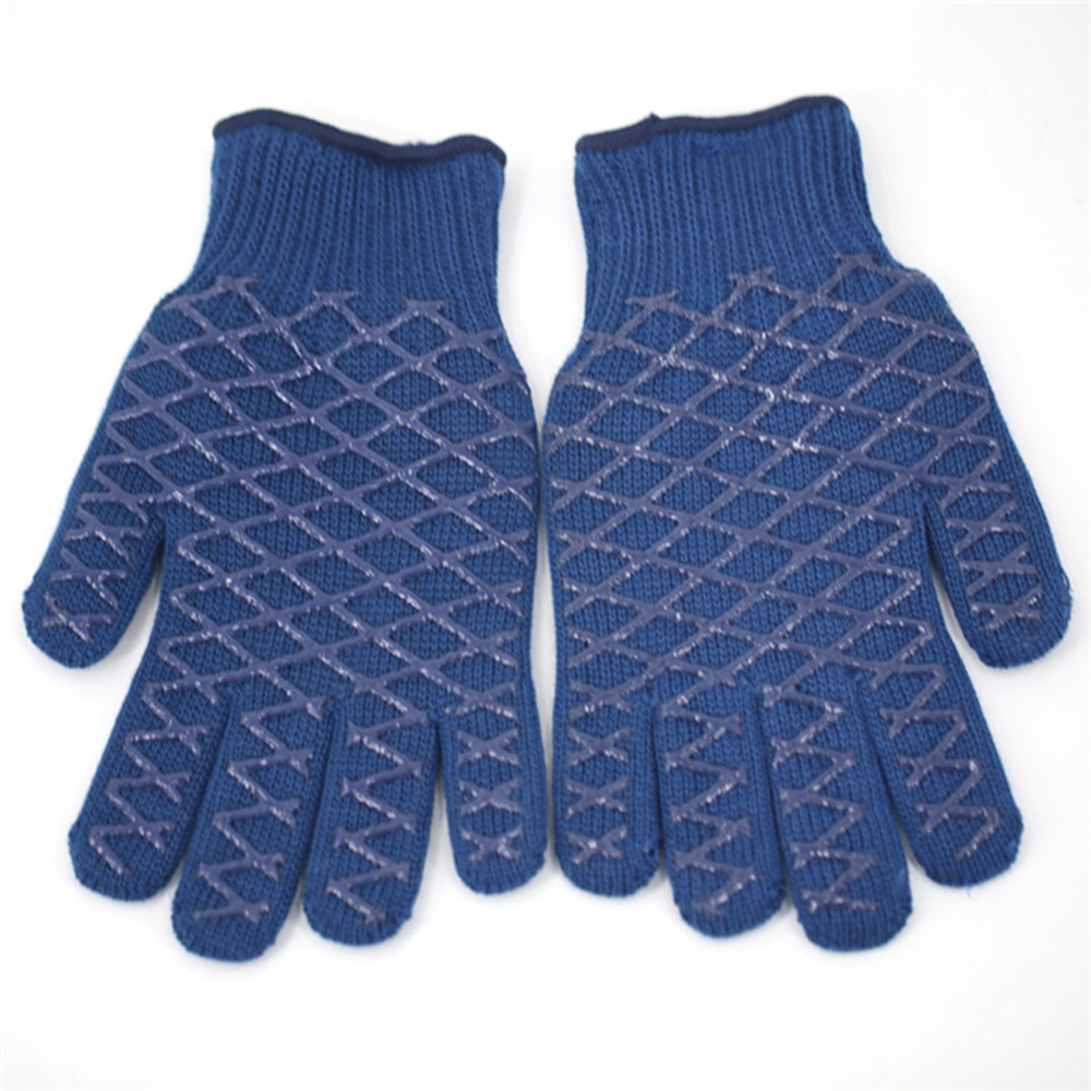 Double-sided dispensing aramid high temperature resistant gloves