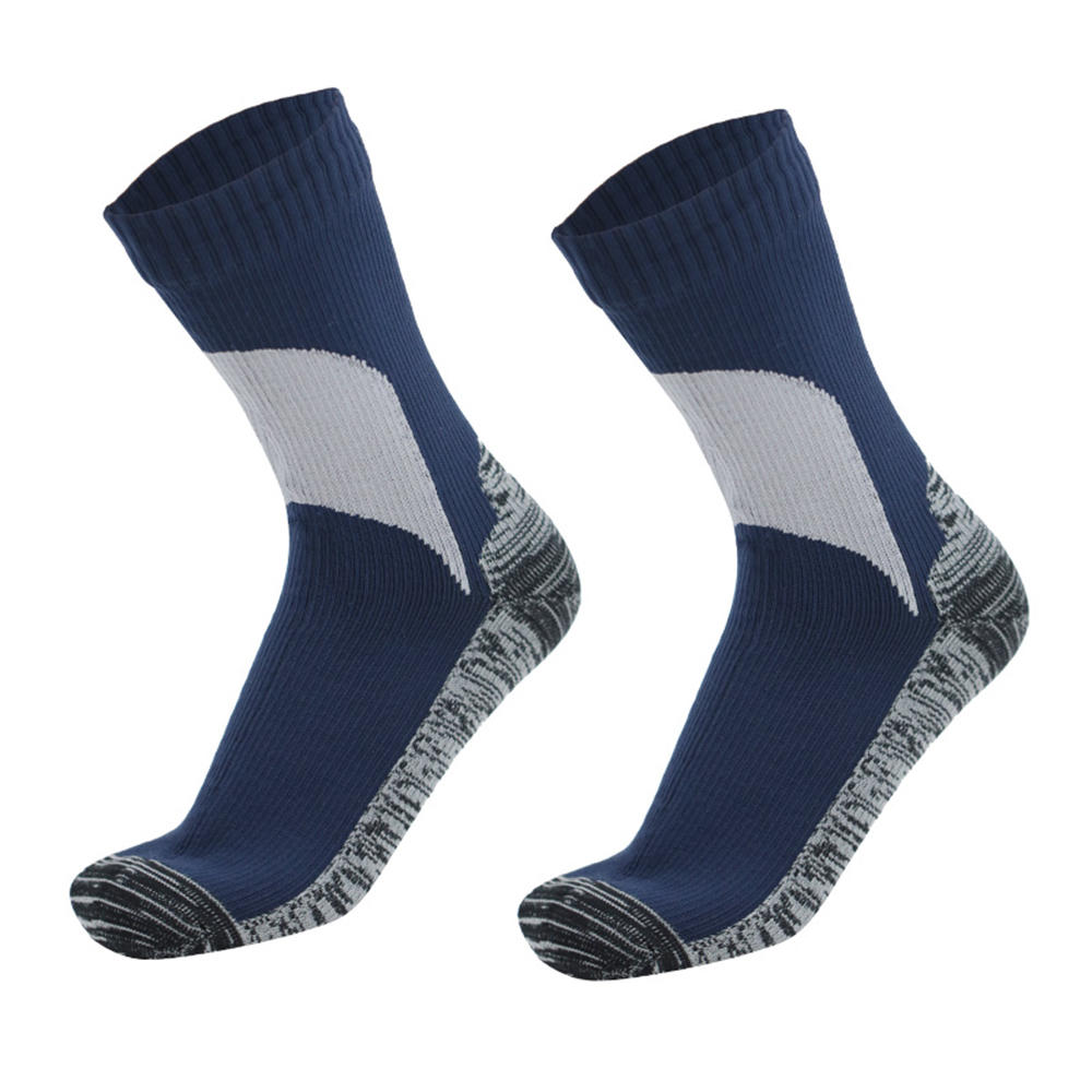 Adult non-dispensing waterproof knitted socks