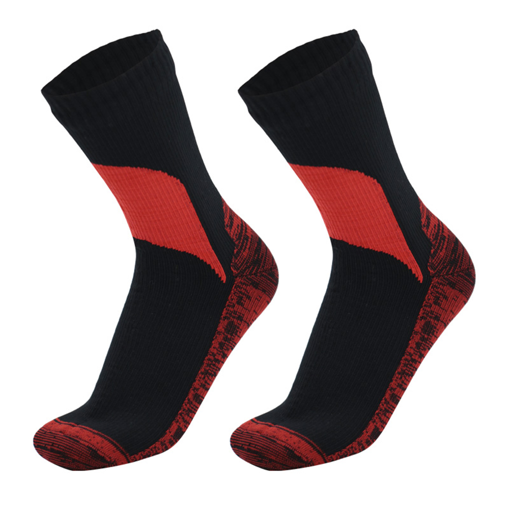 Adult non-dispensing waterproof knitted socks