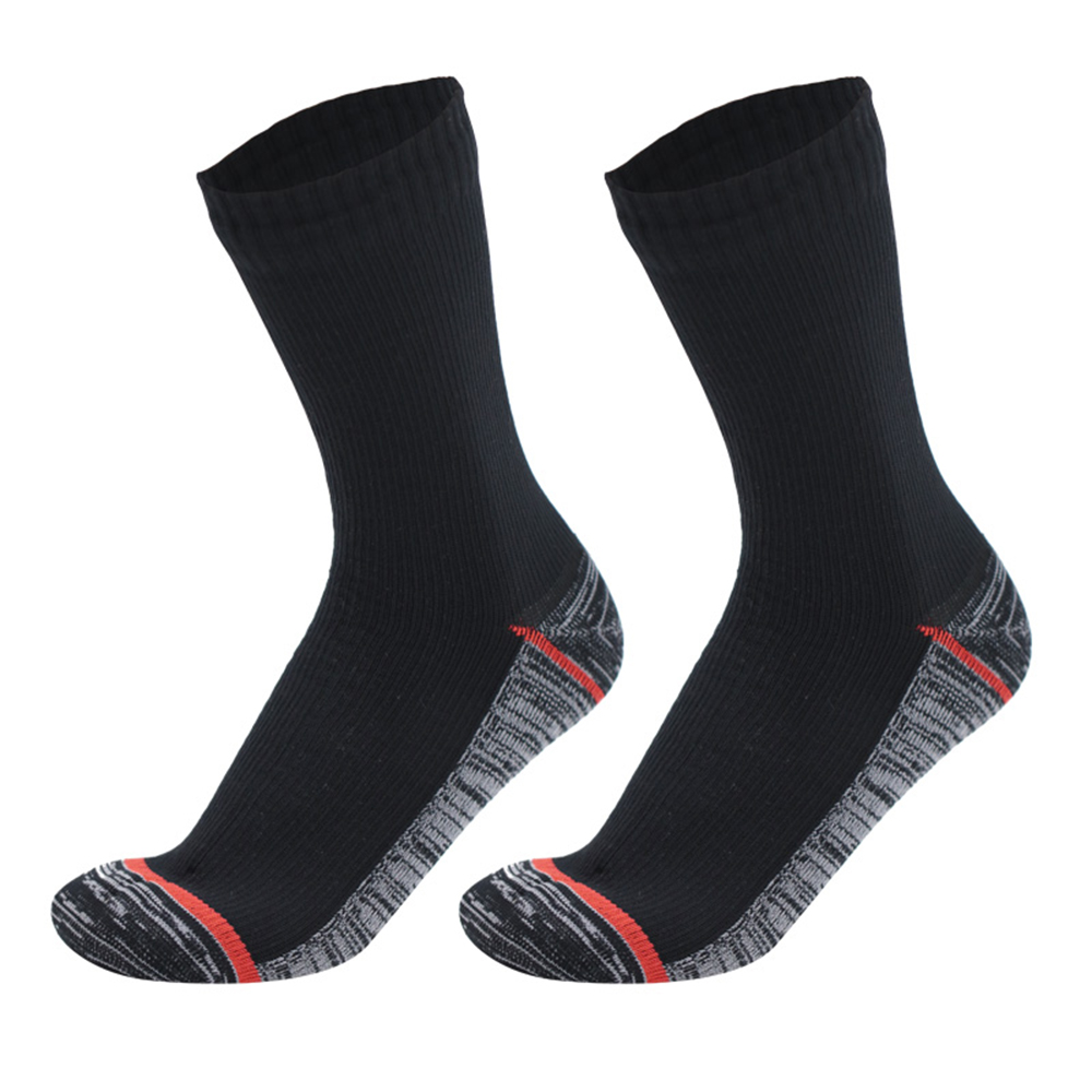 Adult non-dispensing waterproof knitted socks